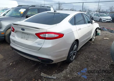 2015 Ford Fusion Titanium z USA, uszkodzony, nr VIN 3FA6P0K9XFR232802